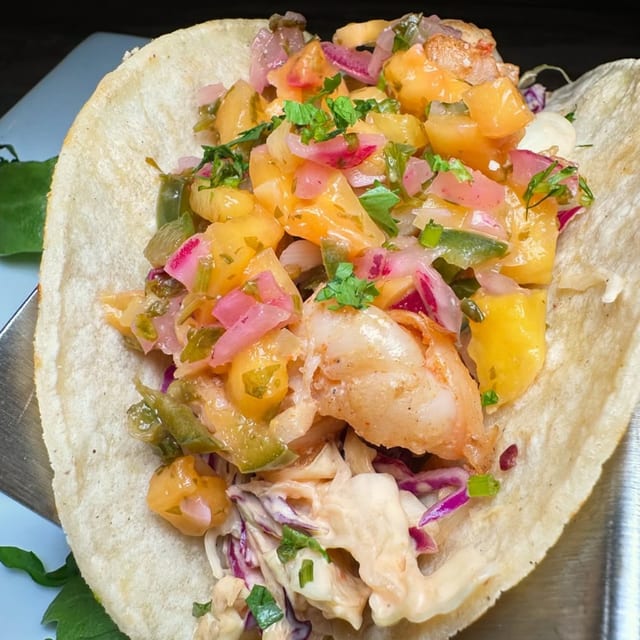 Shrimp Tacos.