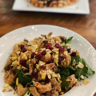 crispy calamari salad