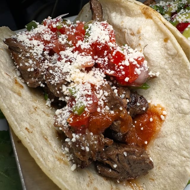 Steak Tacos.